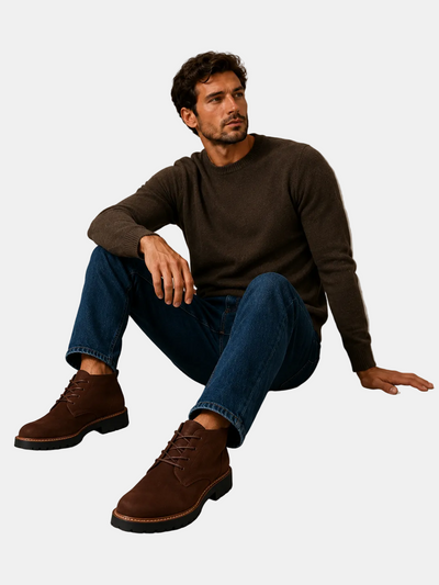Elijah – Pohodlné chukka boty s protiskluzovou podrážkou a elegantním designem