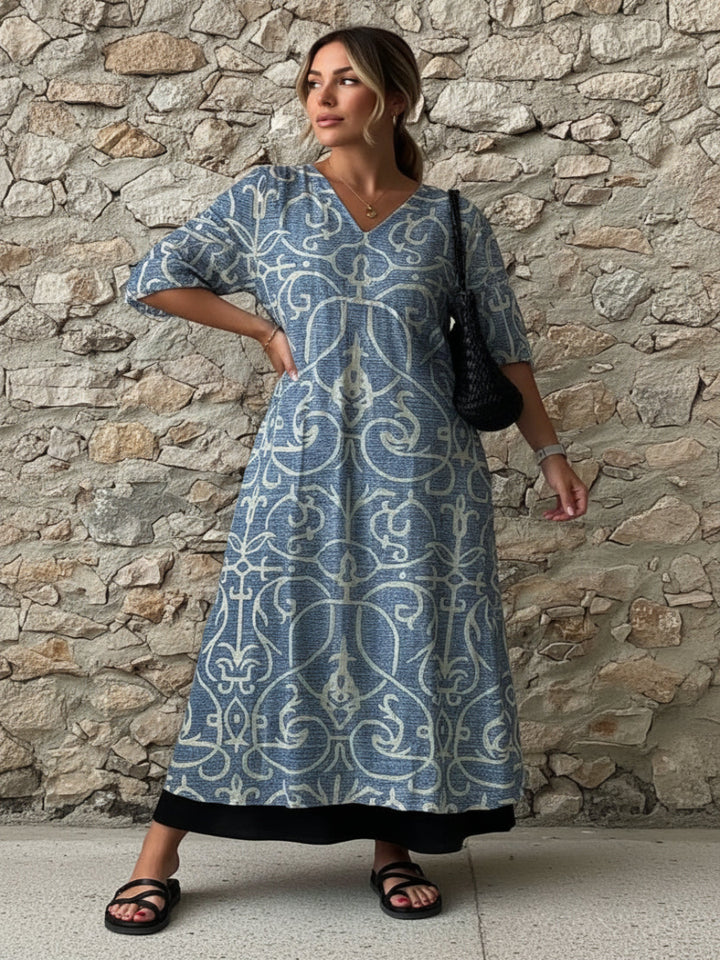 Lia | Elegantní šaty s květinovým vzorem