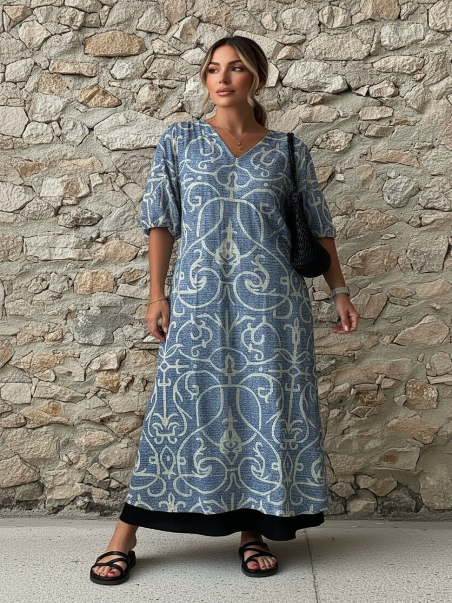 Lia | Elegantní šaty s květinovým vzorem