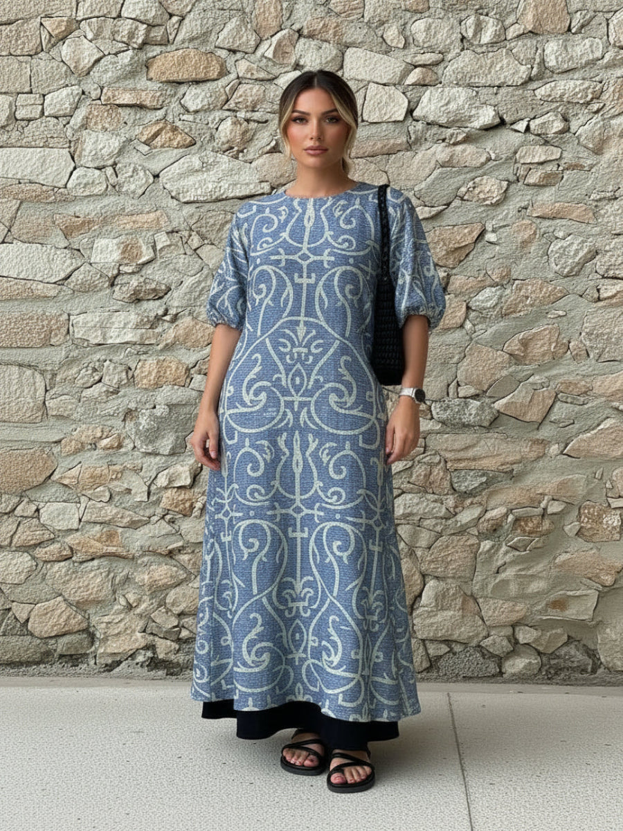 Lia | Elegantní šaty s květinovým vzorem