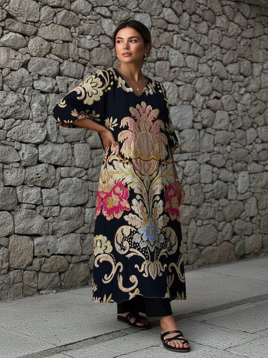 Clara | Elegantní šaty s potiskem
