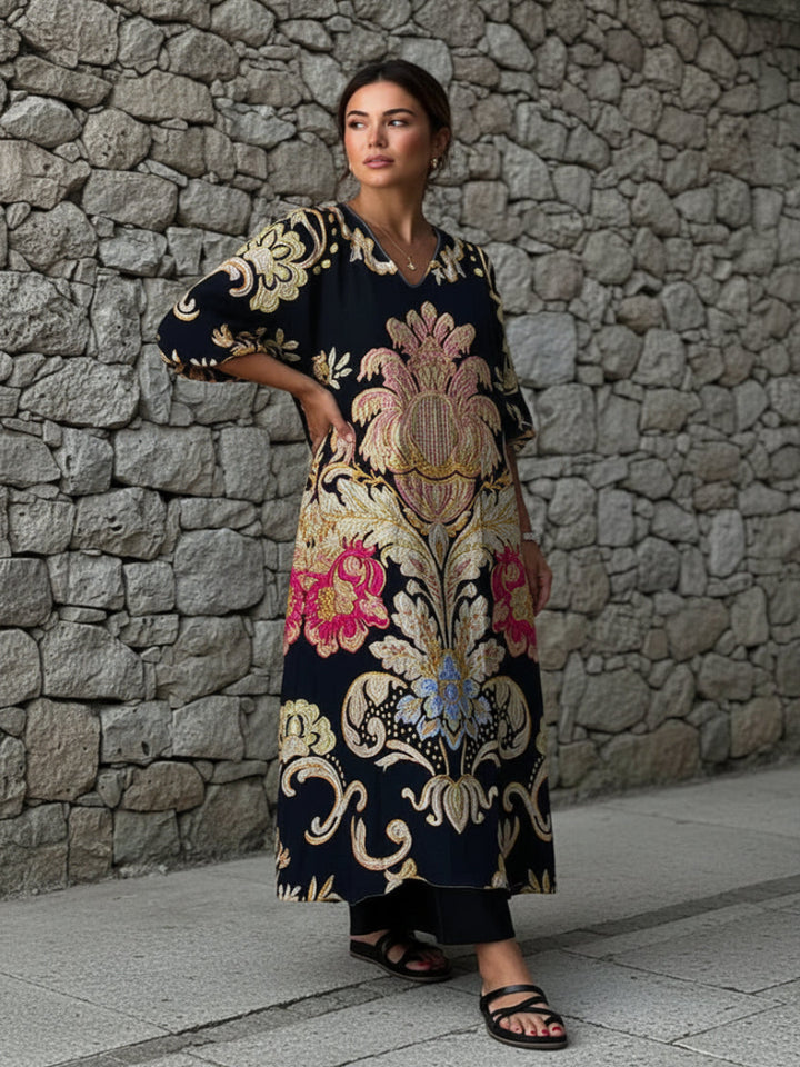 Clara | Elegantní šaty s potiskem