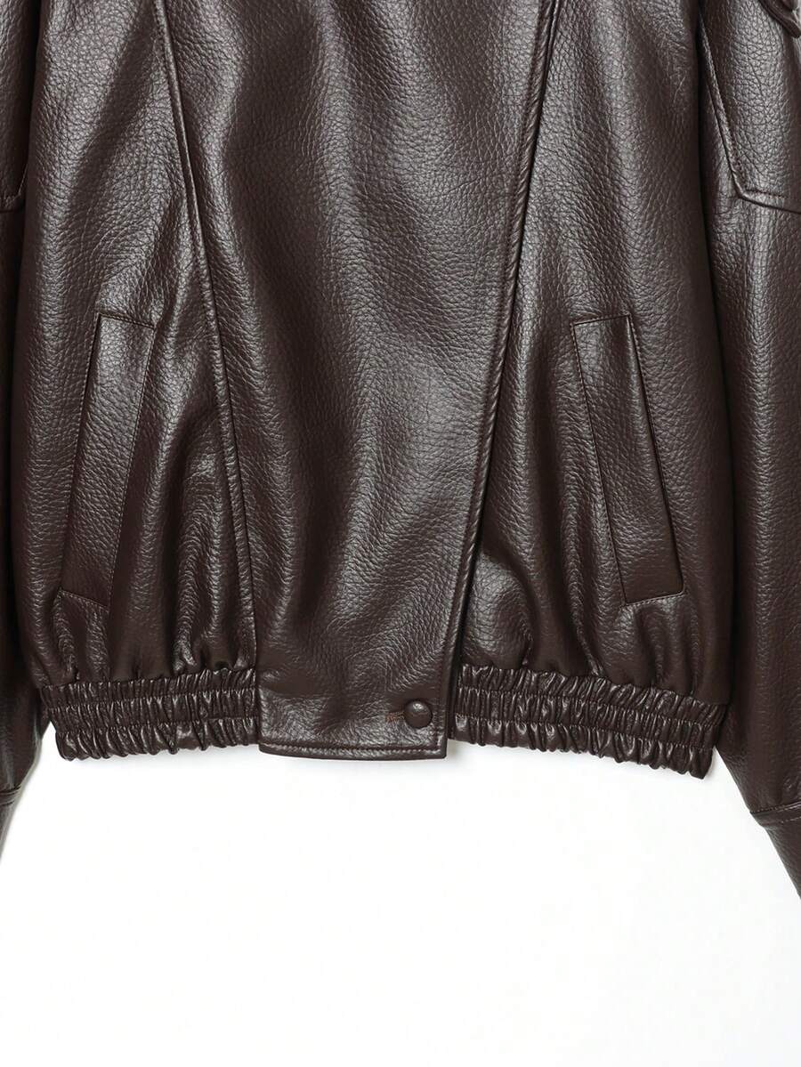 Linda - Classic Zip Bomber Jacket