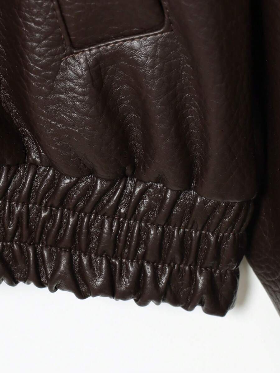 Linda - Classic Zip Bomber Jacket