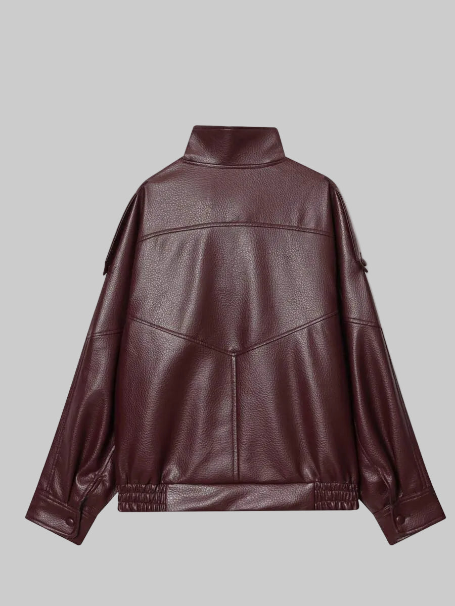 Linda - Classic Zip Bomber Jacket