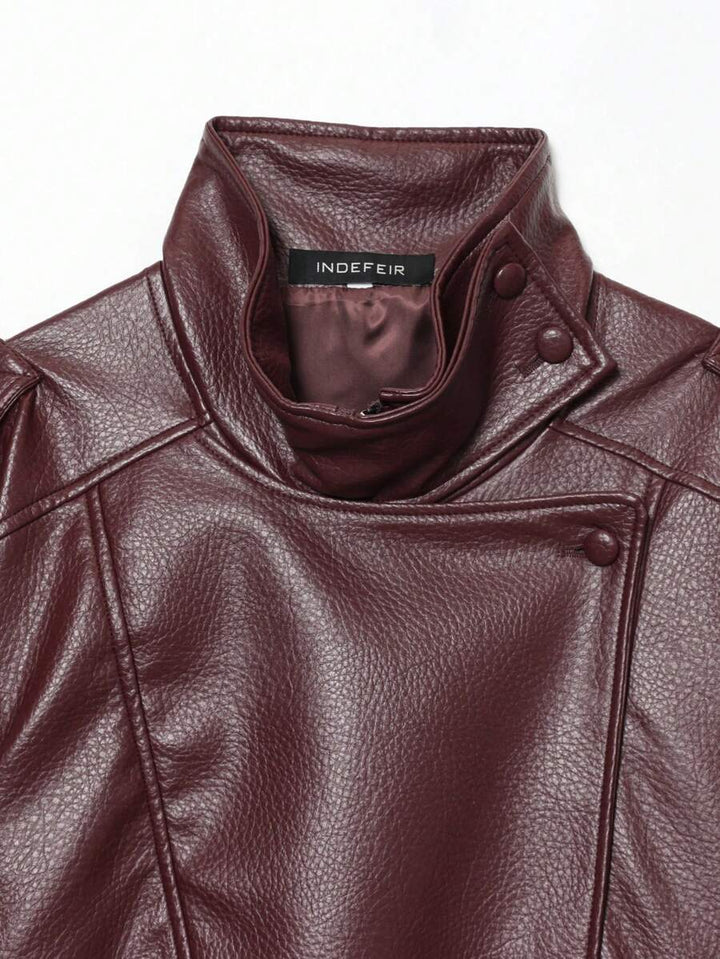 Linda - Classic Zip Bomber Jacket