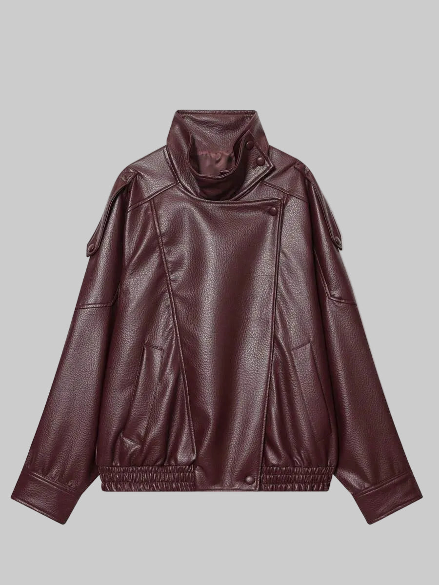 Linda - Classic Zip Bomber Jacket