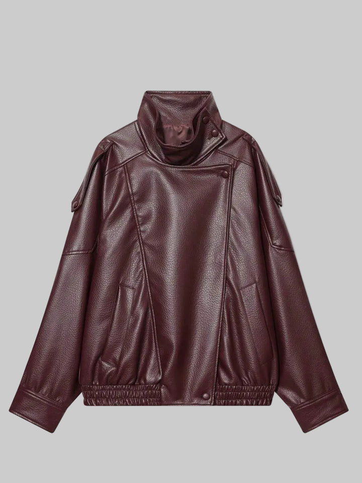 Linda - Classic Zip Bomber Jacket