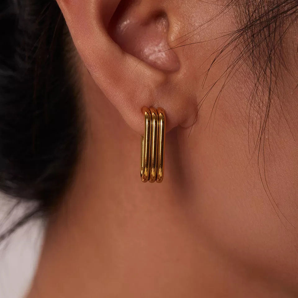 Charimelle | 18K Zlato Náušnice