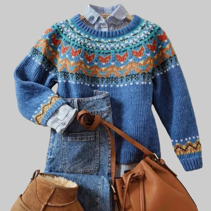 Hannah - Nordic Knit Sweater