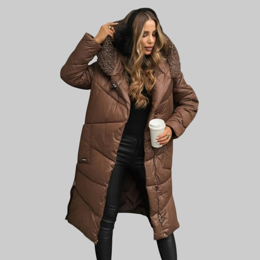 HILDA – LONG PUFFER COAT