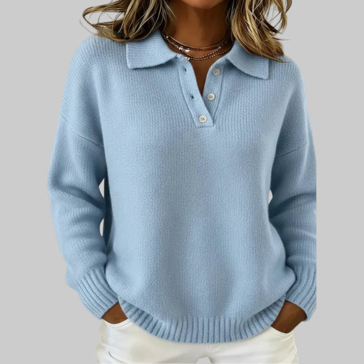 Isabel - Cosy Collared Knit