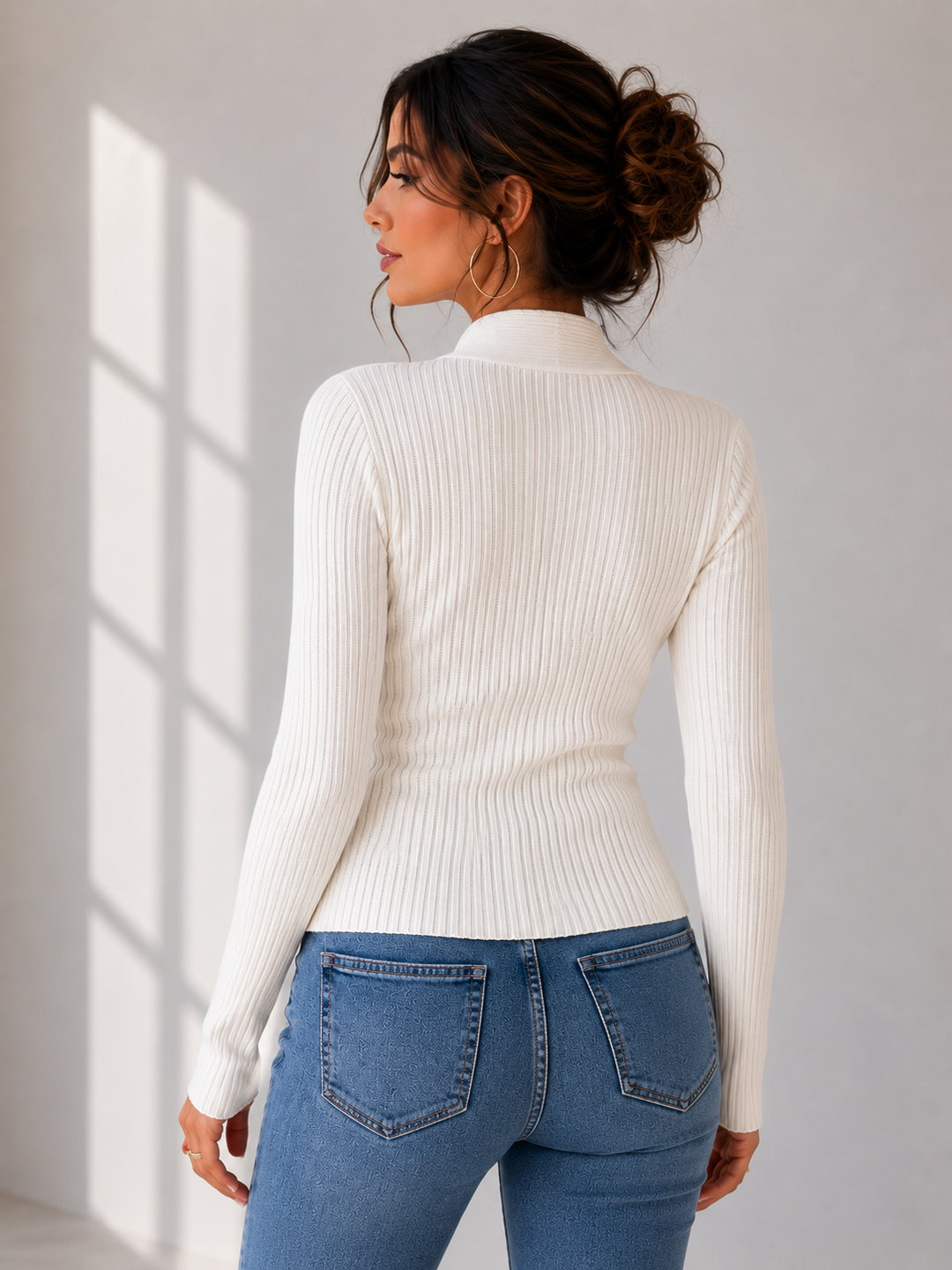 Karolína | Elegantní top s dlouhým rukávem