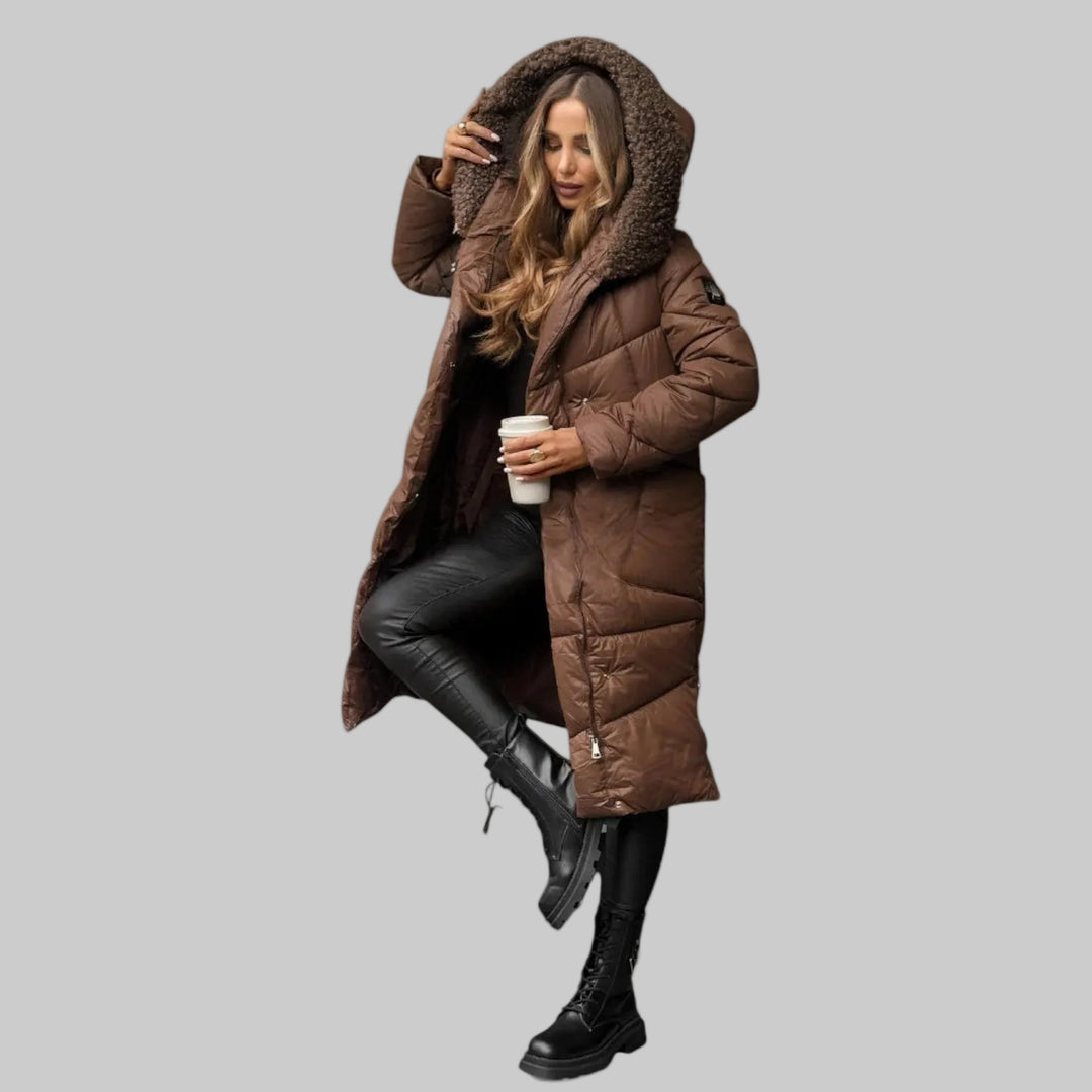 HILDA – LONG PUFFER COAT