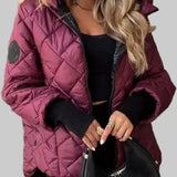 Sofia -Quilted Hooded Coat