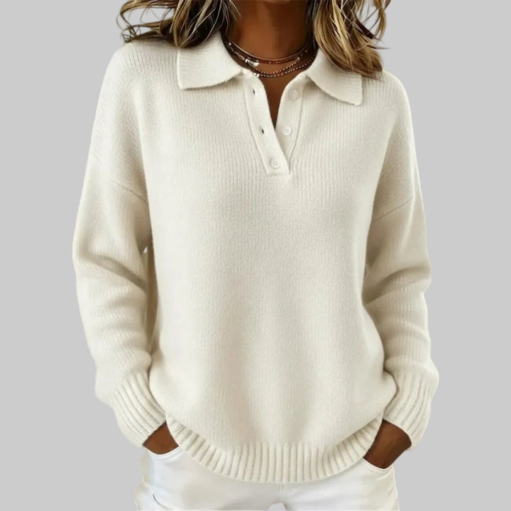 Isabel - Cosy Collared Knit