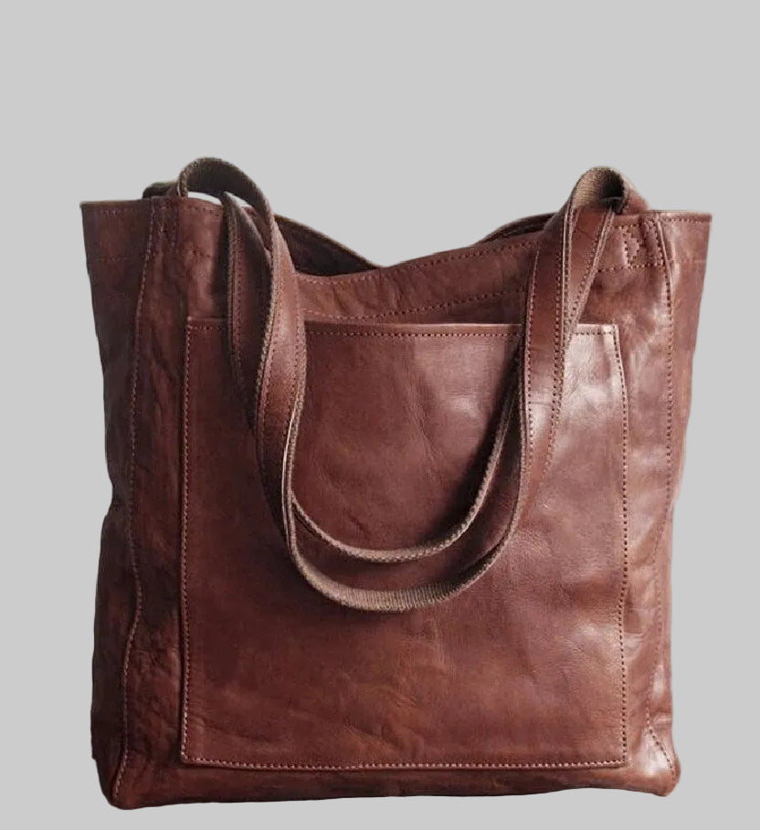 Senna - Classic Leather Tote