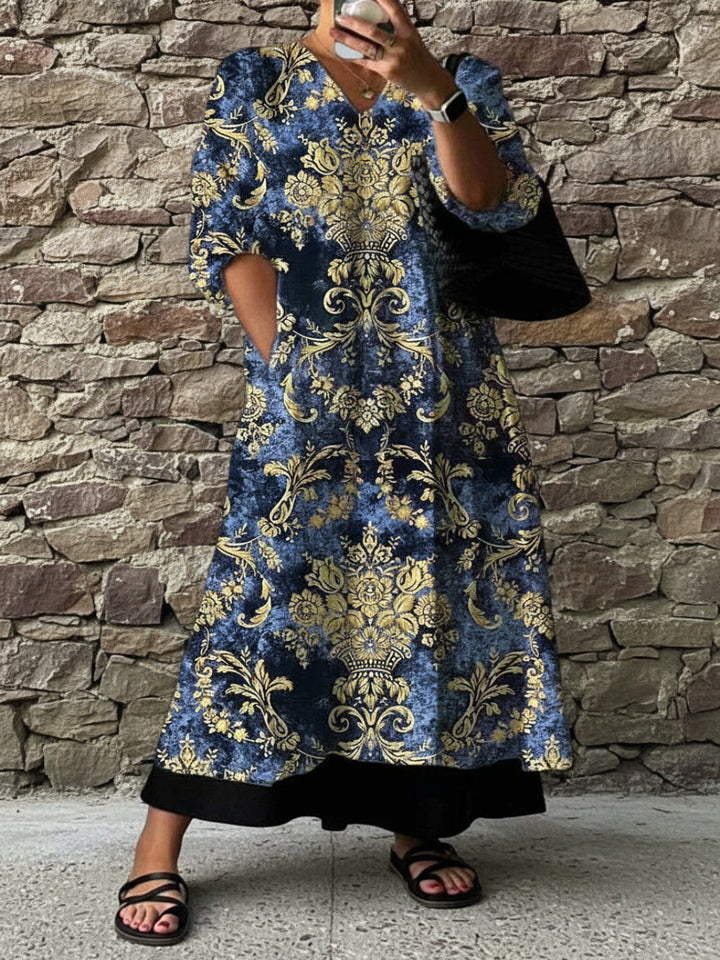 Sarah | Elegantní šaty s potiskem