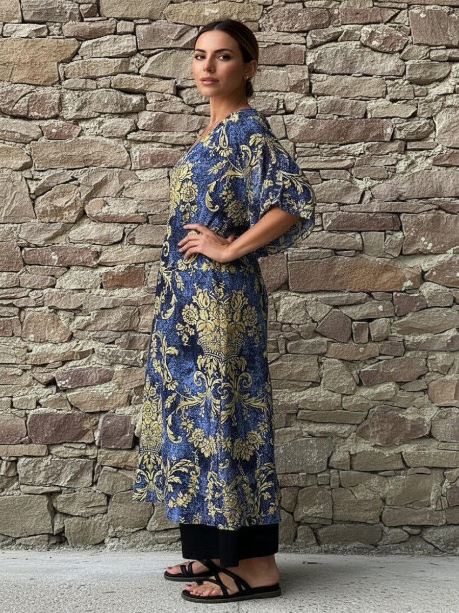 Sarah | Elegantní šaty s potiskem