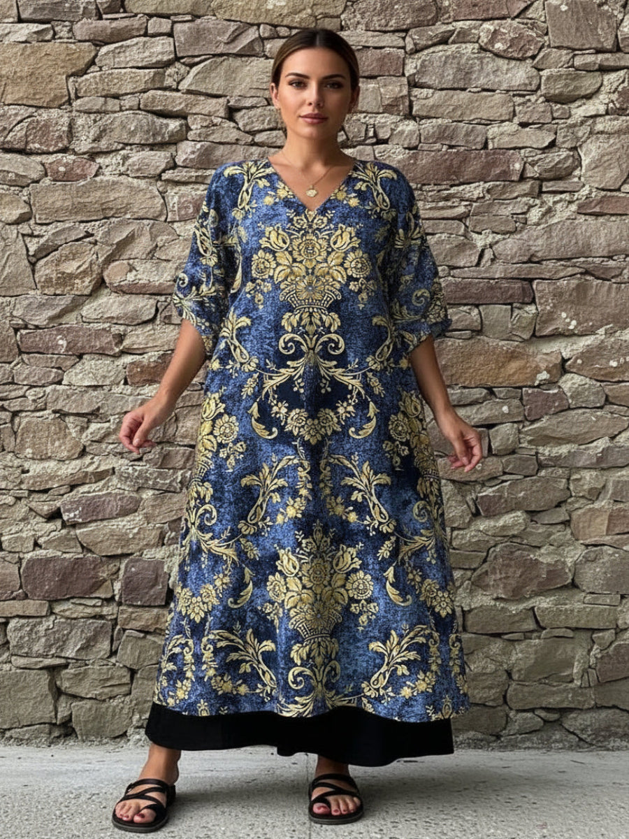 Sarah | Elegantní šaty s potiskem
