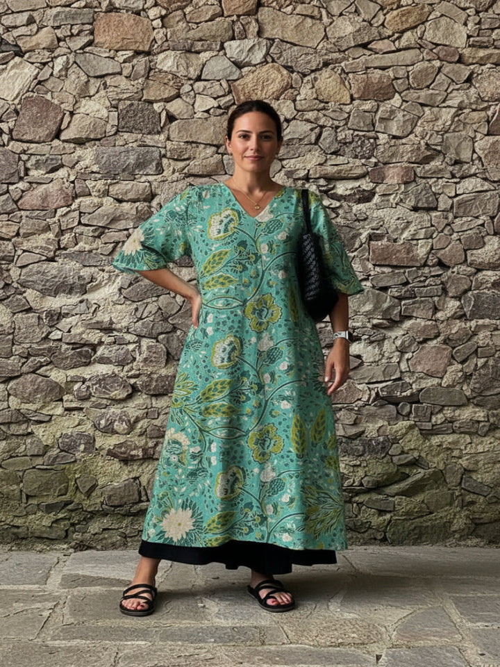 Paula | Elegantní šaty s květinovým vzorem