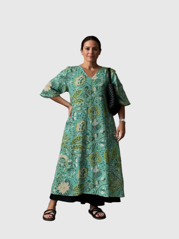 Paula | Elegantní šaty s květinovým vzorem