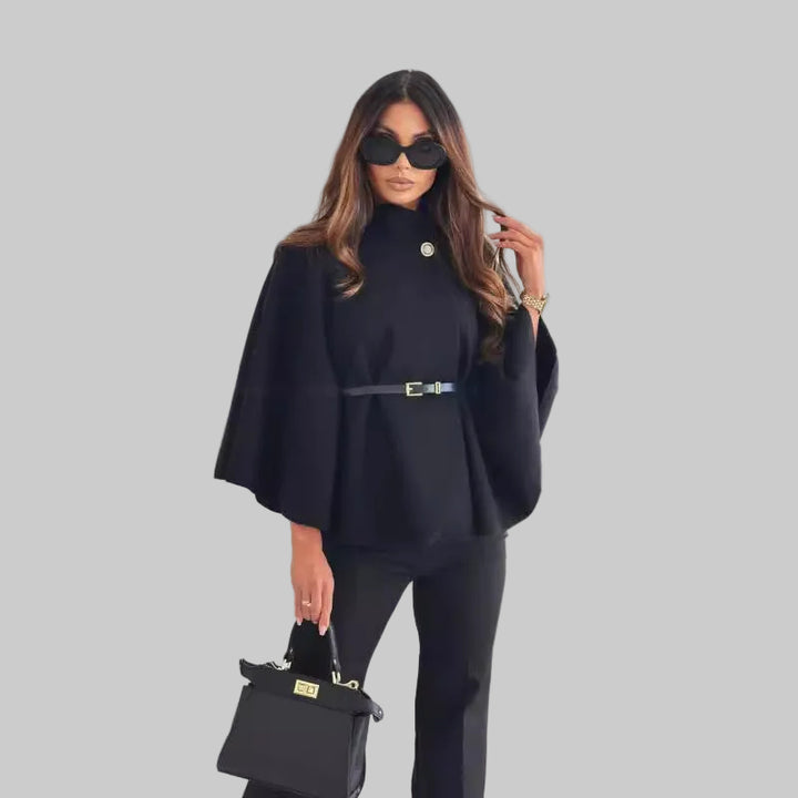 Selviora - Chic Butterfly Jacket with belt