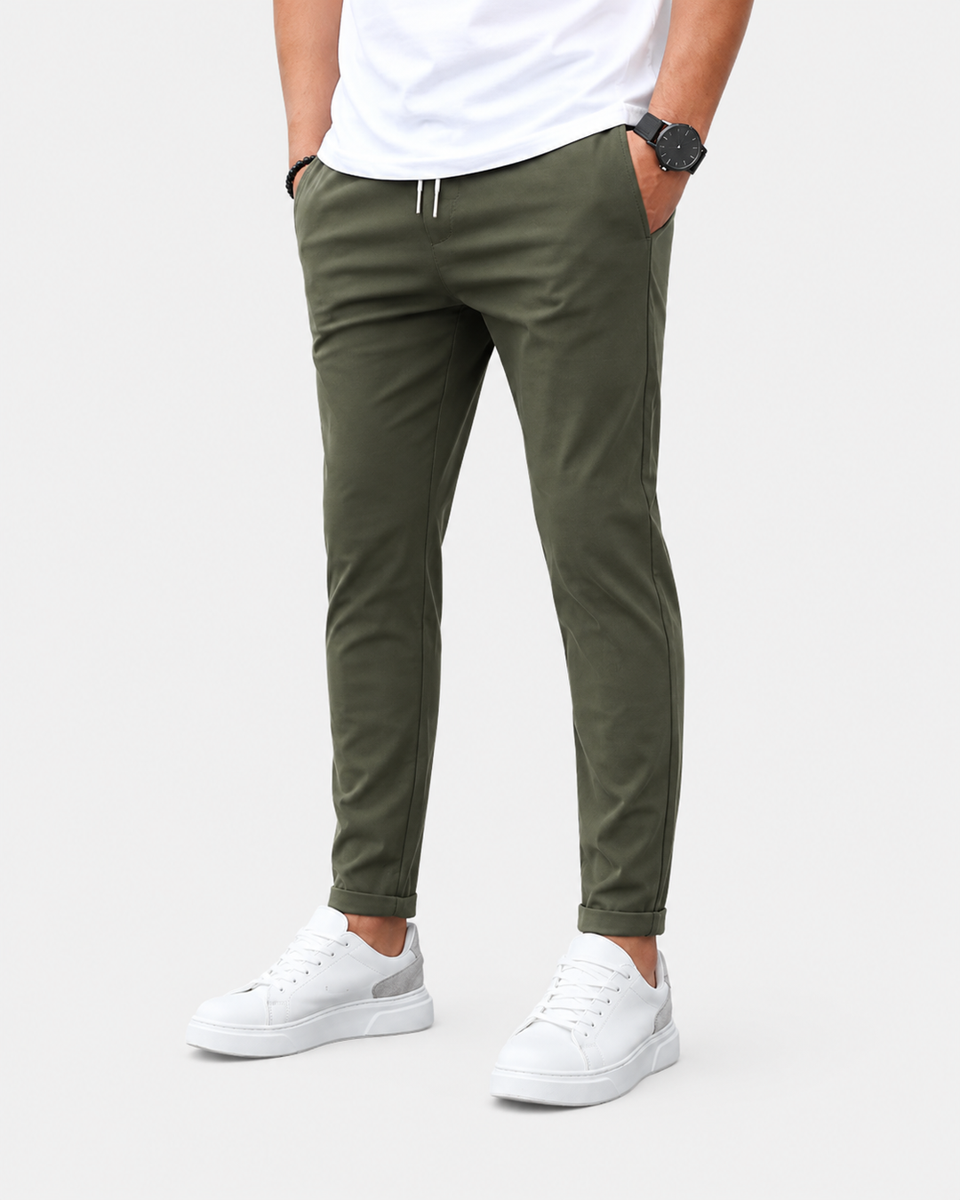 Enrico | Pánské Slim Fit Stretch Kalhoty