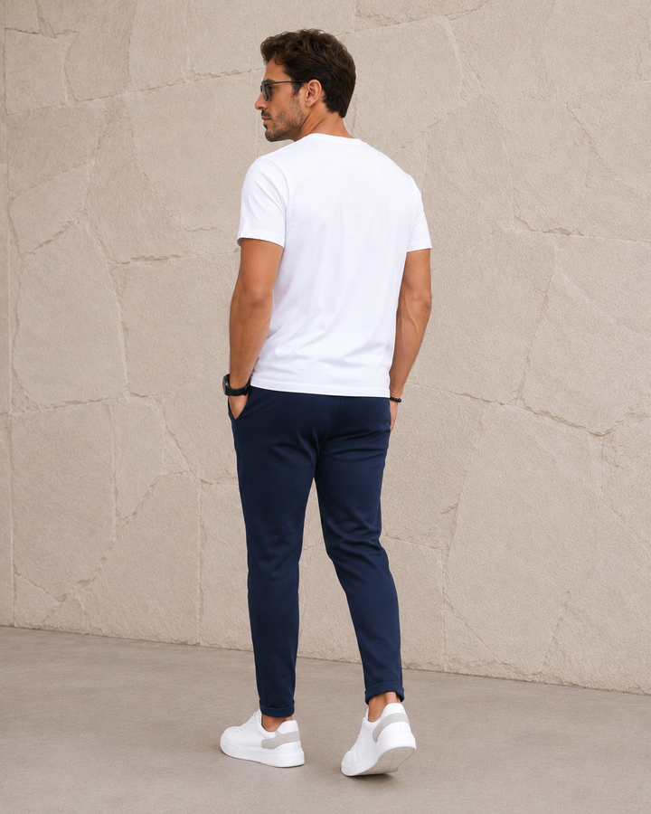 Enrico | Pánské Slim Fit Stretch Kalhoty