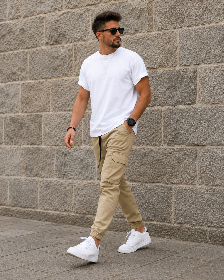 Manuele | Pánské Cargo Jogger Kalhoty