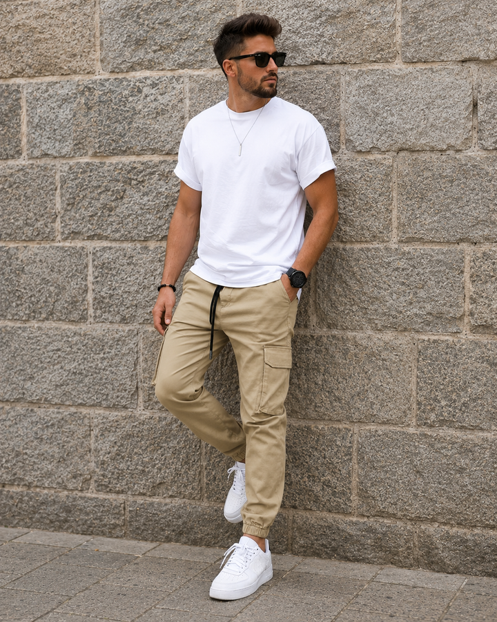 Manuele | Pánské Cargo Jogger Kalhoty