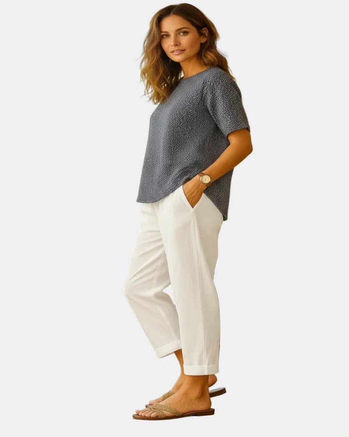 JULIENNE | Elegantní lehké kalhoty