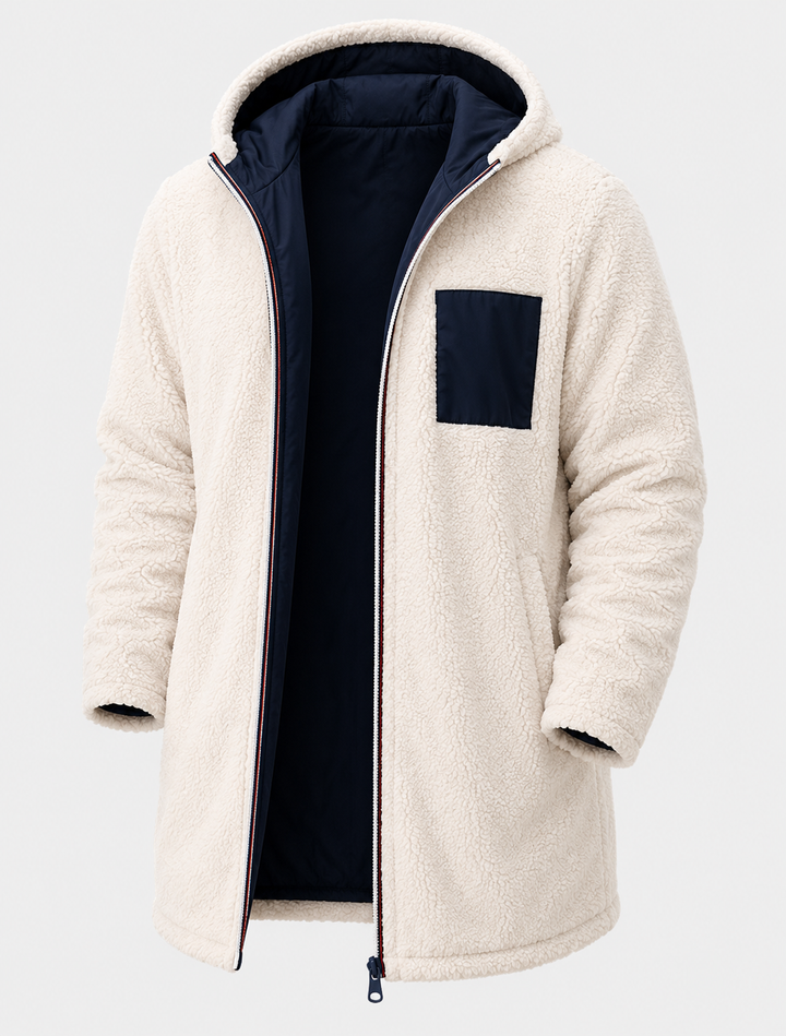 LEON Pánská Teddy-Fleece Kapuzenka – Teplá a Lehounká