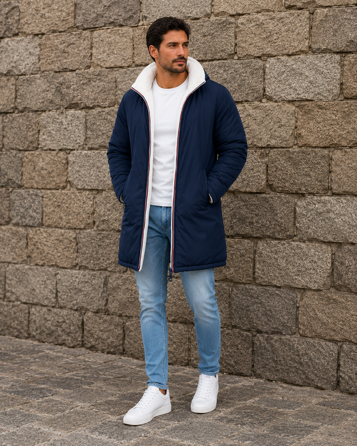 LEON Pánská Teddy-Fleece Kapuzenka – Teplá a Lehounká