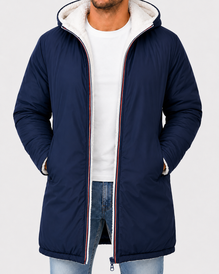 LEON Pánská Teddy-Fleece Kapuzenka – Teplá a Lehounká