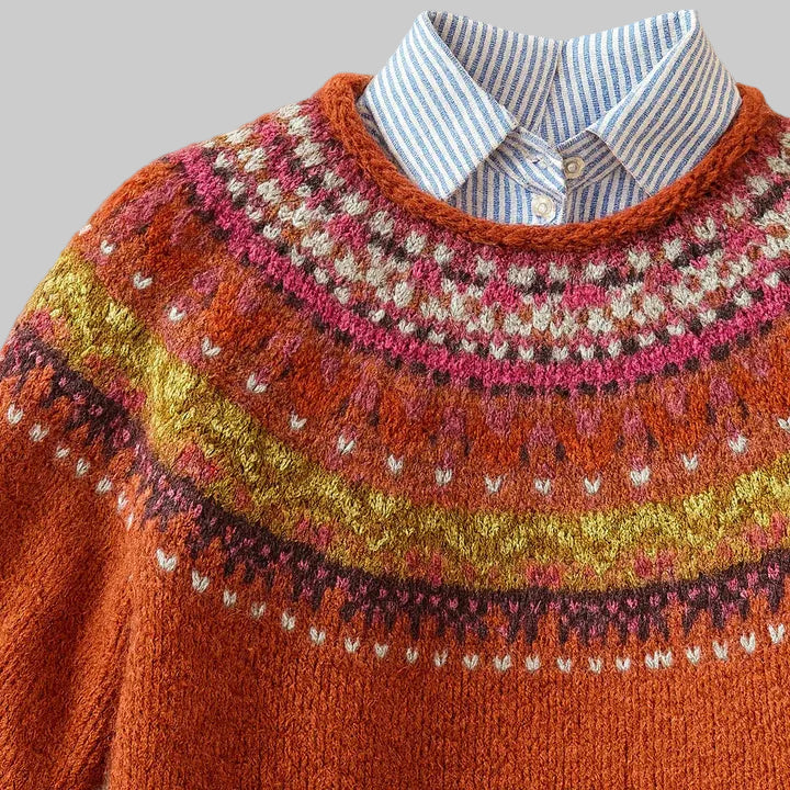 Hannah - Nordic Knit Sweater