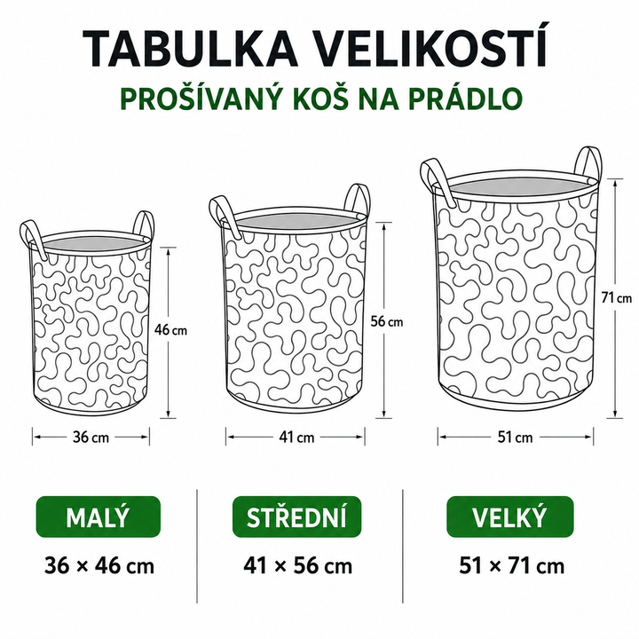 Křídla – Koš na prádlo s vážkou