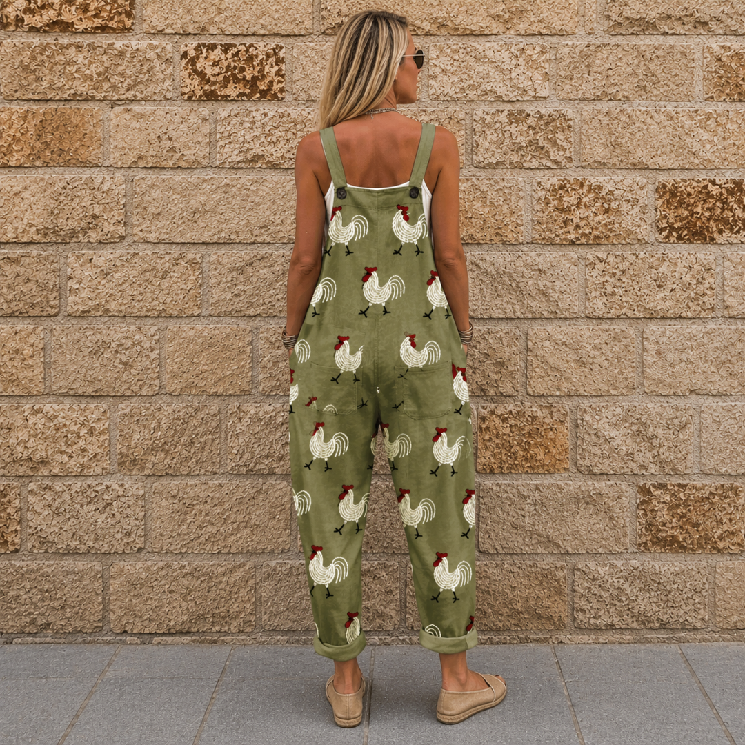 Overal Kohouti – olivově zelený