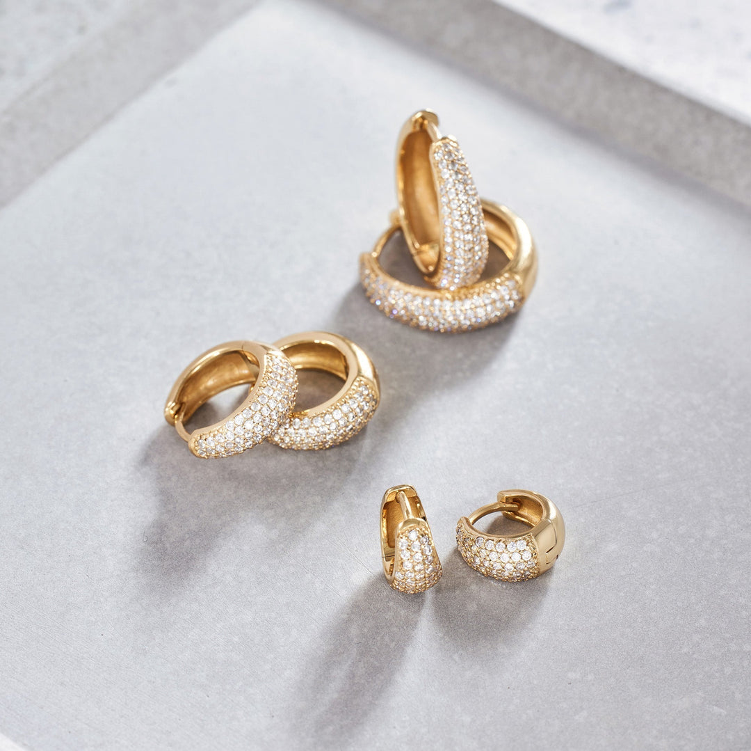 Venazelle | 18K Zlato Náušnice