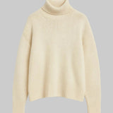 Meliora - Loose-Fit Roll-Neck Knit Sweater