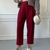 STEFANIE | Klasické slim-fit kalhoty