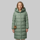 Karolína | Elegantní zimní dlouhá bunda s kapucí