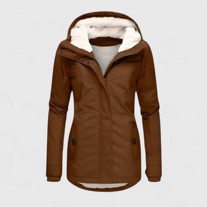 Jennifer - Waterproof winter coat with hood
