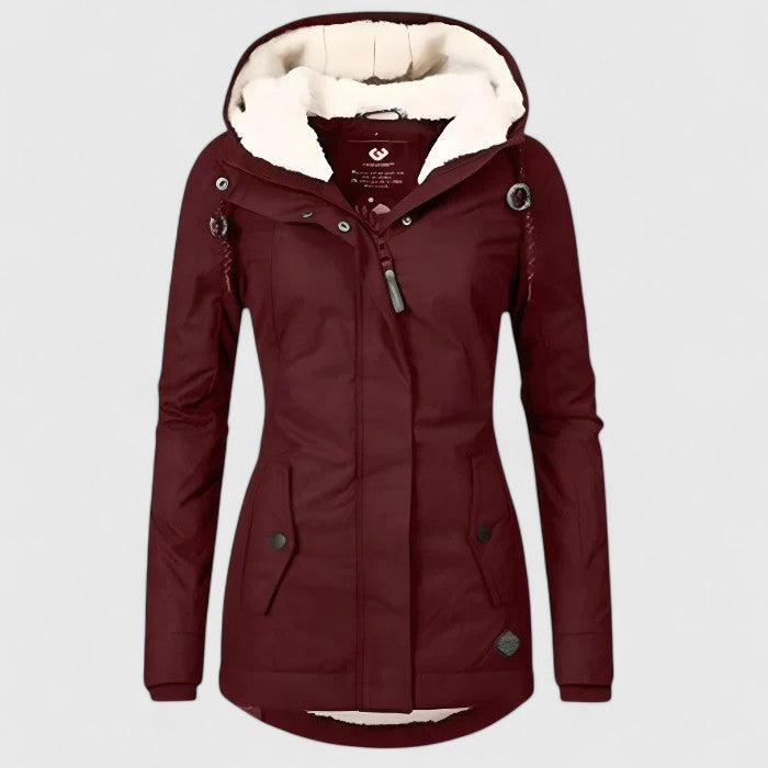 Jennifer - Waterproof winter coat with hood