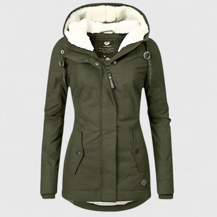 Jennifer - Waterproof winter coat with hood