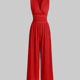 Ava – Chic Sleeveless Wide-Leg Jumpsuit