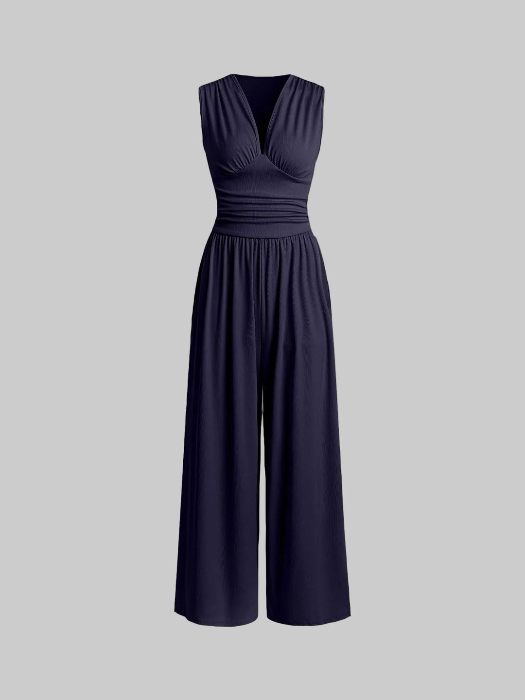 Ava – Chic Sleeveless Wide-Leg Jumpsuit