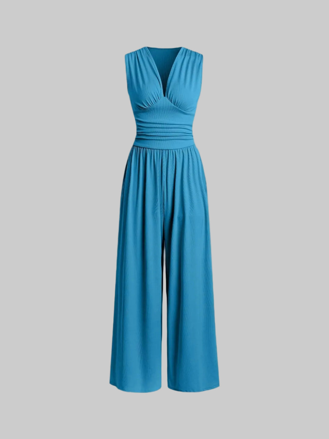 Ava – Chic Sleeveless Wide-Leg Jumpsuit