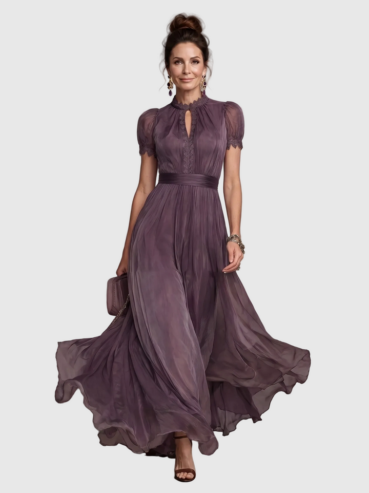 Ashley | Elegantní šifonové maxi šaty