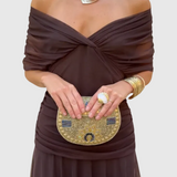 Alondra - Long Floral Dress with V-Neck